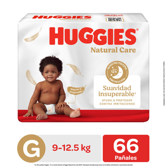 Pañal Huggies Natural Care BigPack